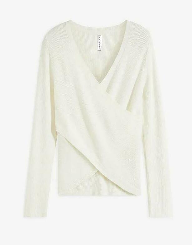 SWETER DAMSKI BIAŁY