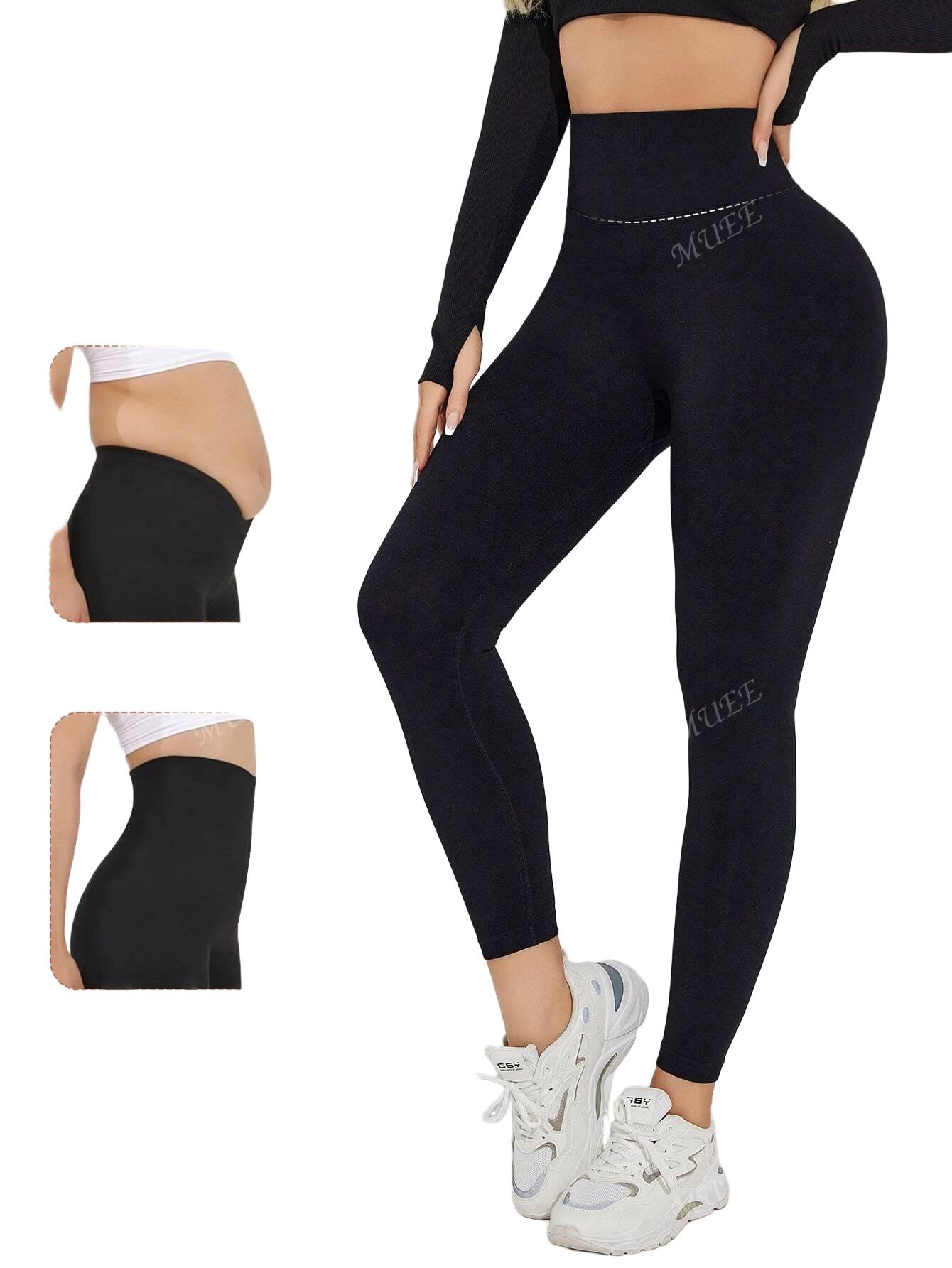 CZARNE LEGGINSY WYSOKI STAN 