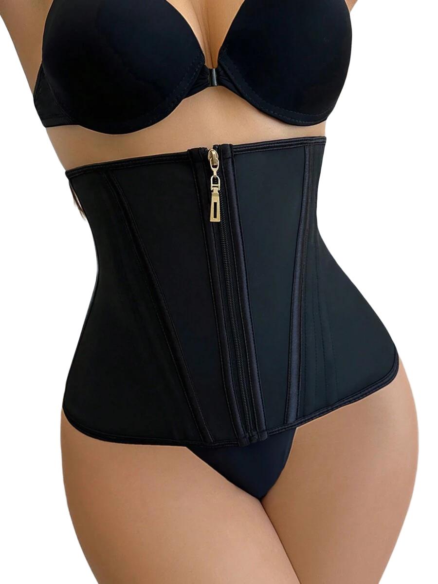 czarny gorset modelujący