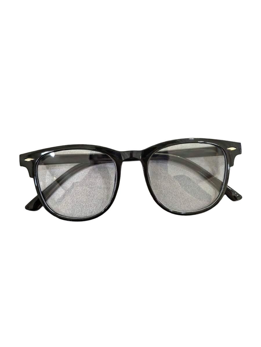 CZARNE OKULARY ZERÓWKI