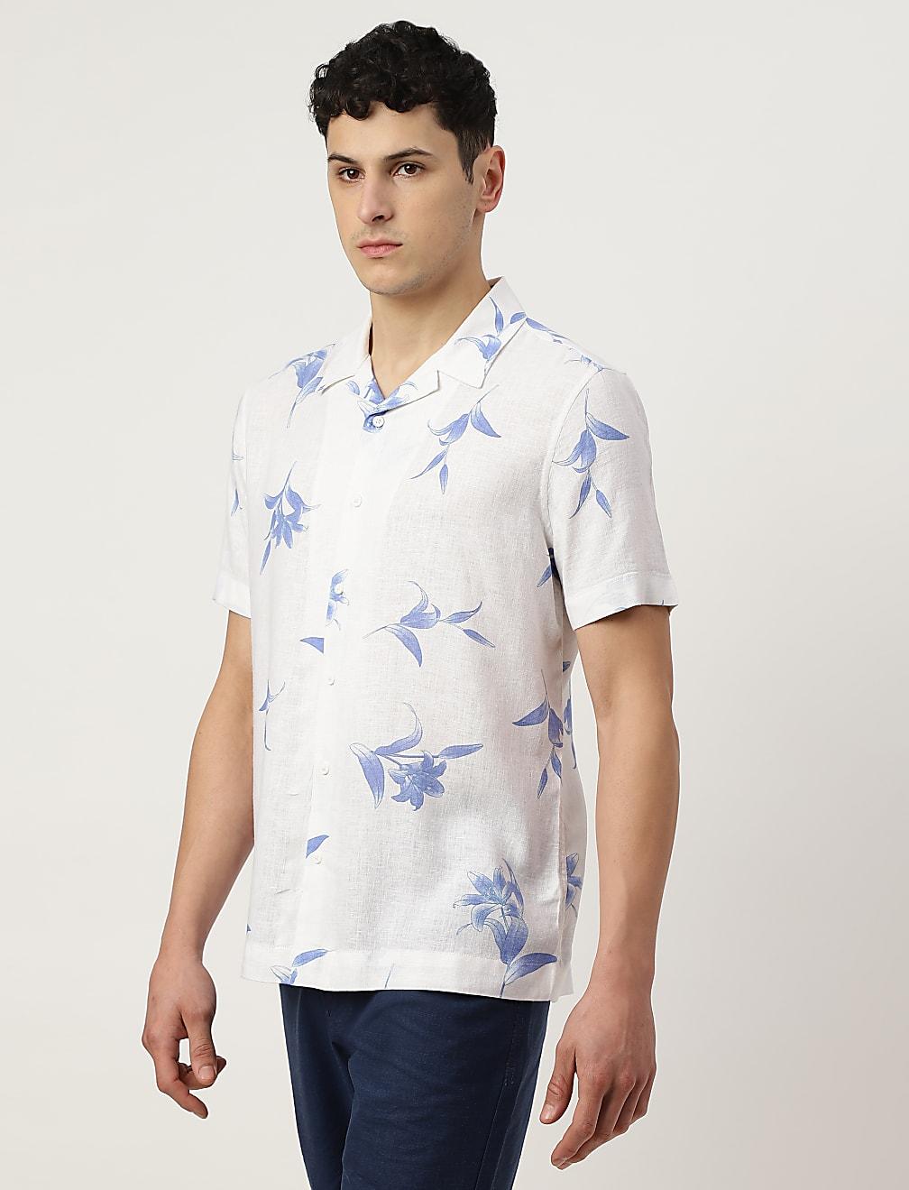 KOSZULA KRÓTKI RĘKAW PRINT T25-1010K-Z4