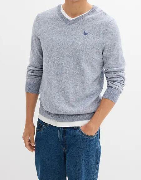 SWETER Z CIENKIEJ DZIANINY 