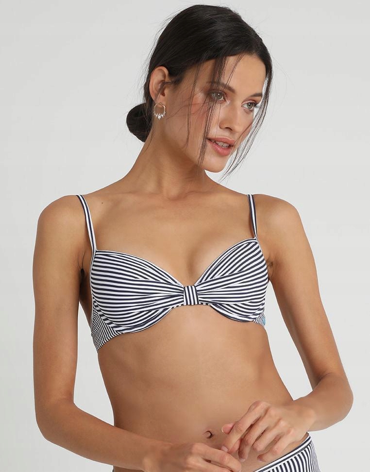 góra od bikini wzór paski