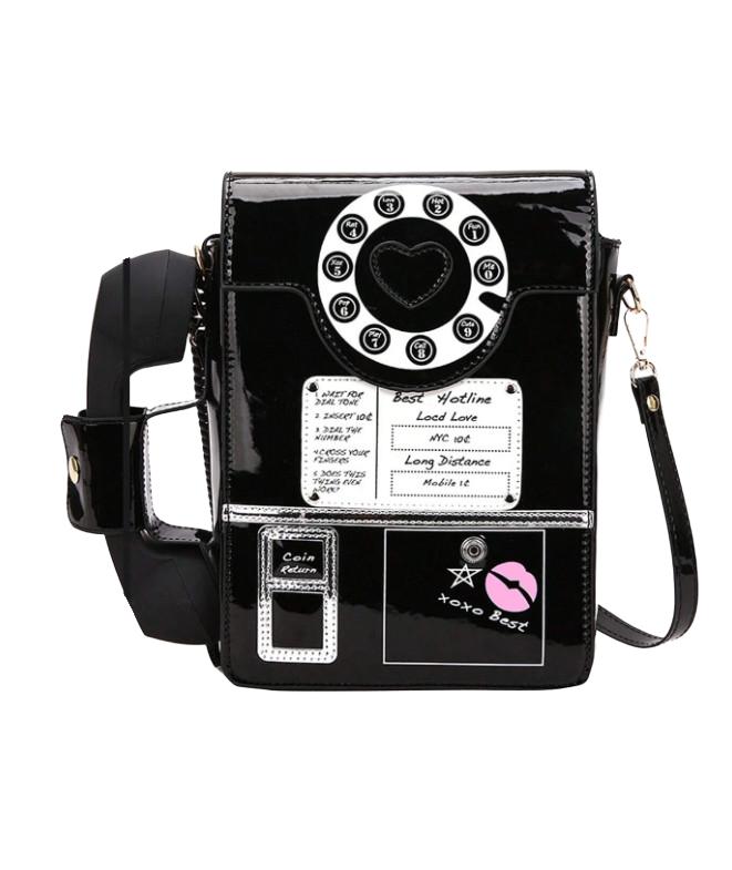 czarna torebka telefon