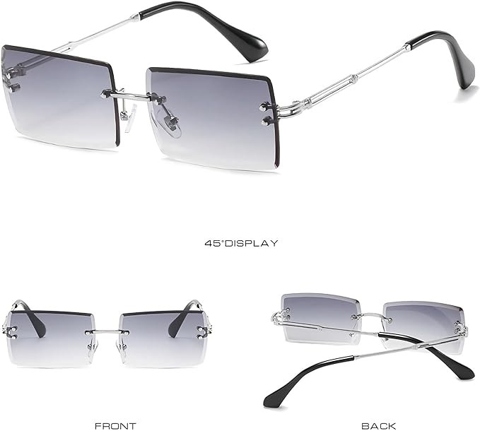 prostokątne okulary przeciwsłoneczne