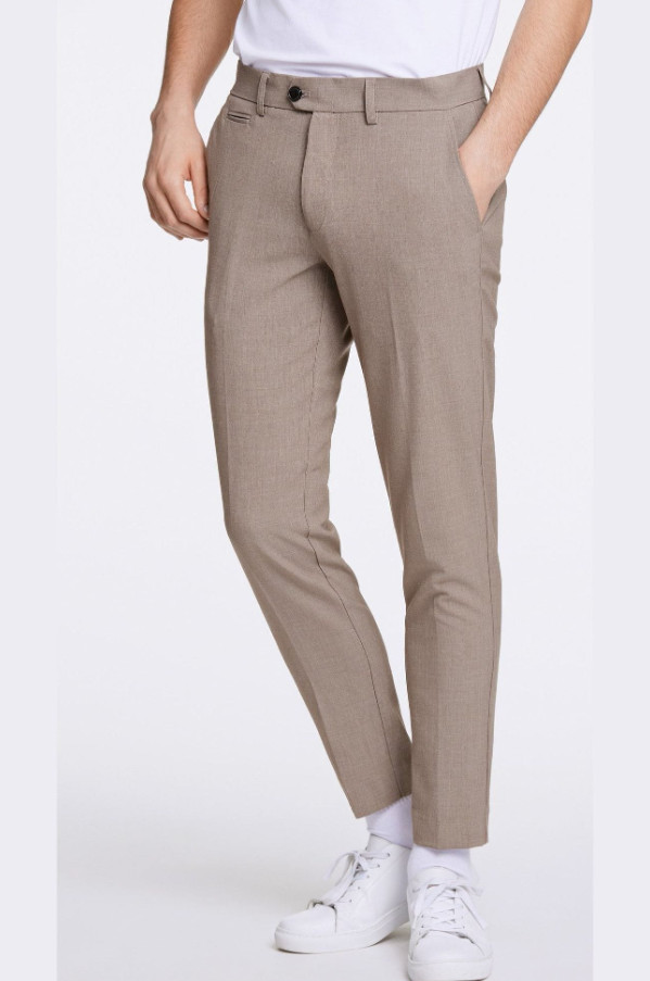 spodnie slim fit kieszenie zamek