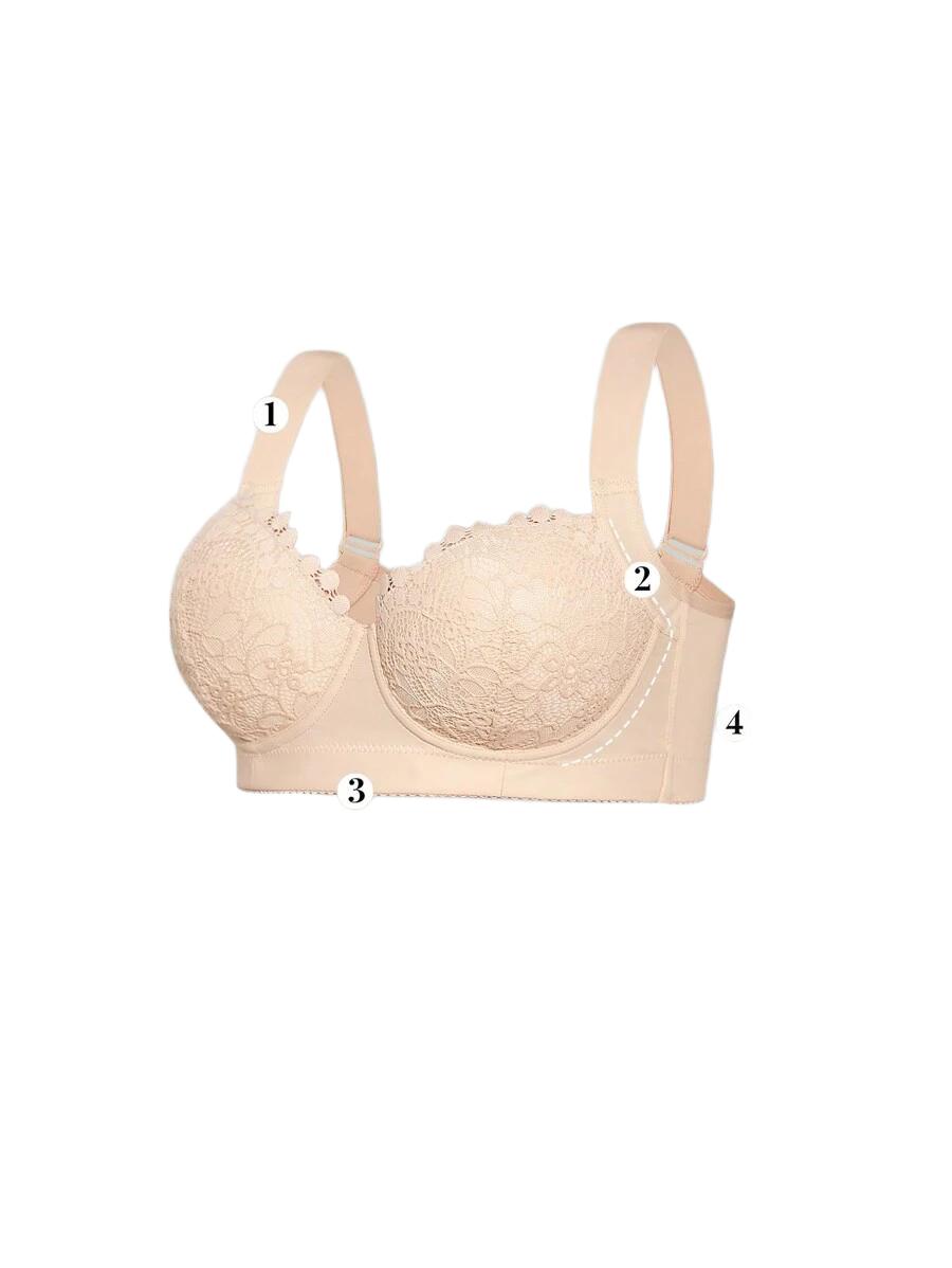 biustonosz koronka fiszbiny 3-pack