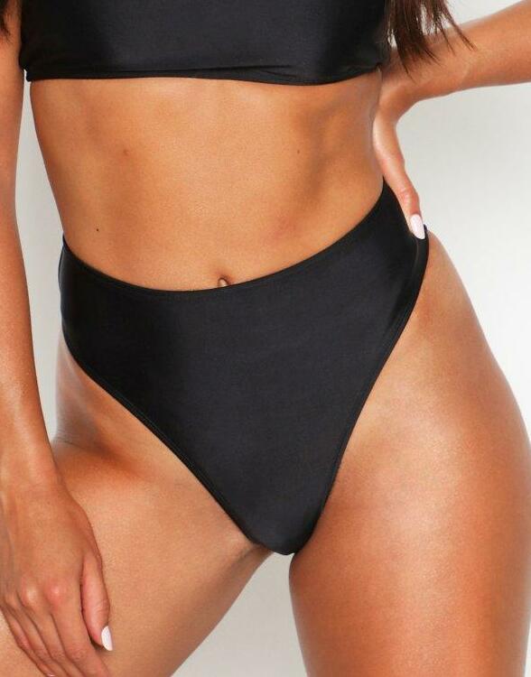 CZARNY GŁADKI DÓŁ BIKINI
