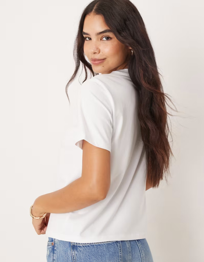 BIAŁY T-SHIRT BASIC
