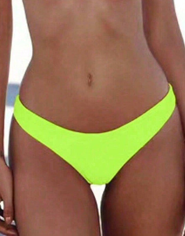 ŻÓŁTY dół od bikini