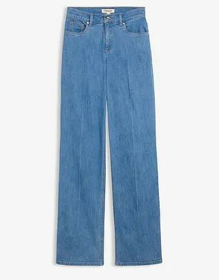 JEANSY Z PROSTĄ NOGAWKĄ