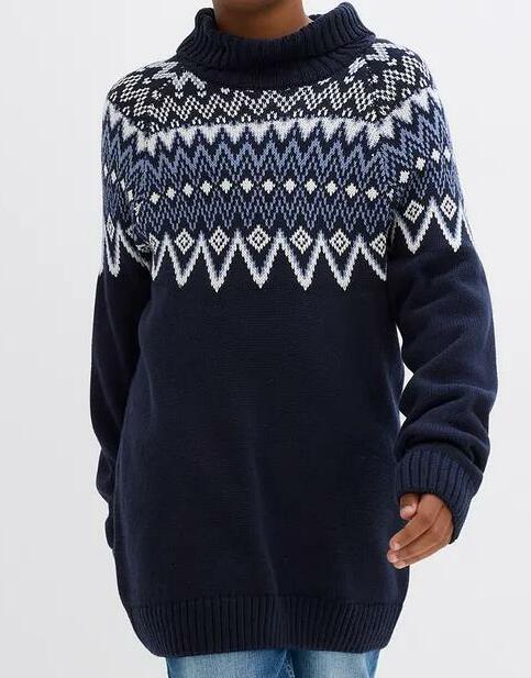 SWETER CHŁOPIĘCY Z GOLFEM