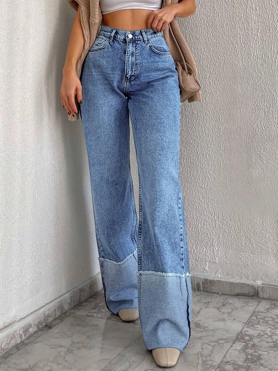 SPODNIE JEANS WYSOKI STAN