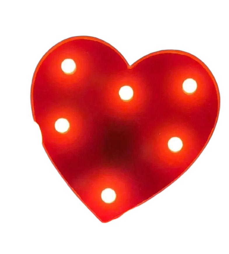 LAMPKA LED KSZTAŁT serce