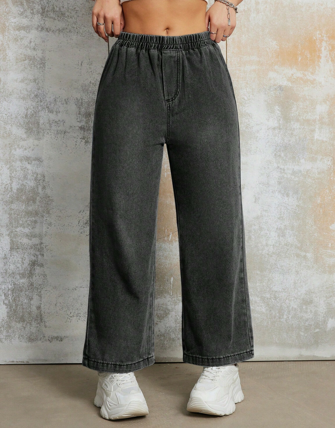 proste spodnie jeans