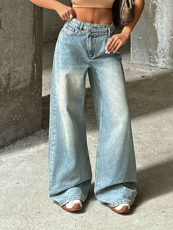 SPODNIE JEANS KIESZENIE