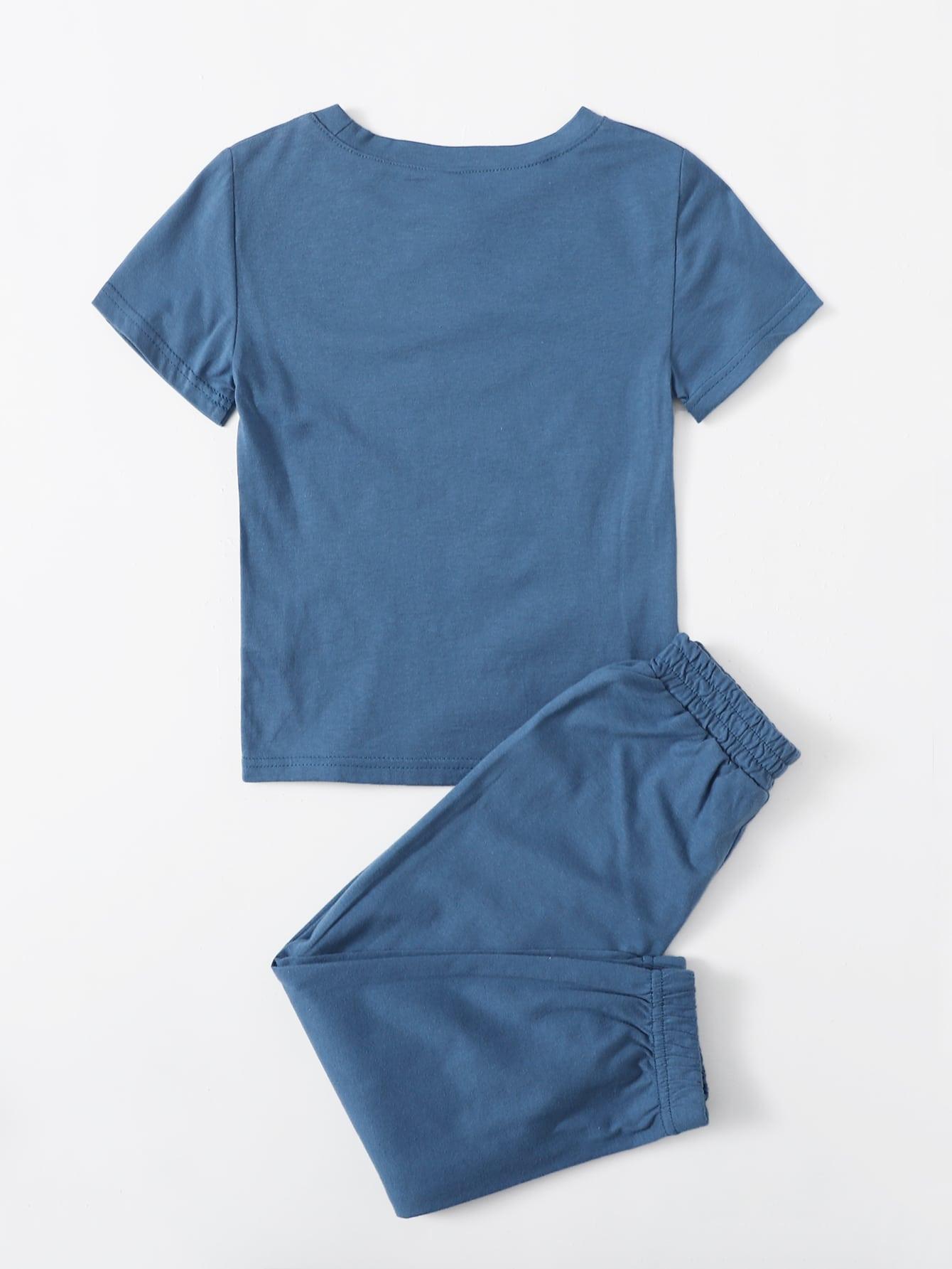 T-shirt spodnie komplet 