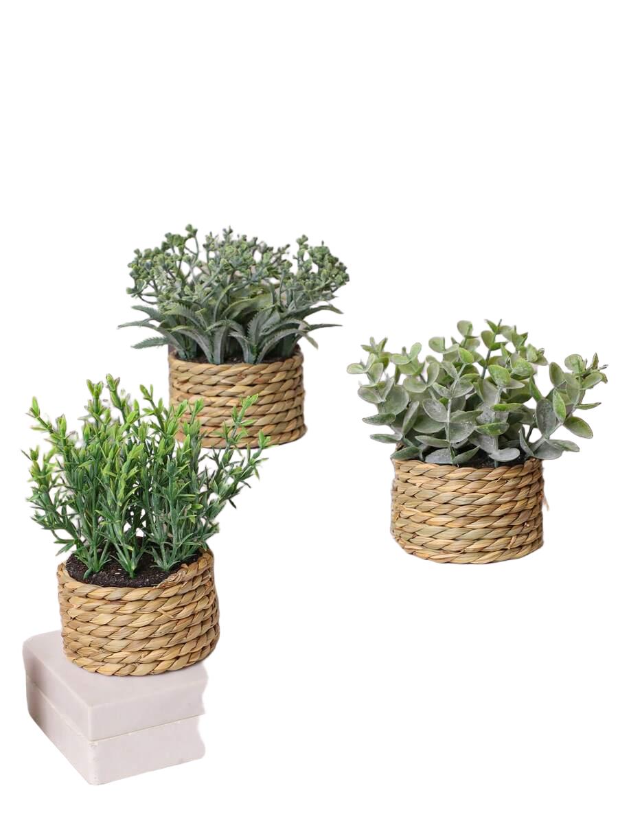sztuczne kwiaty 3-pack