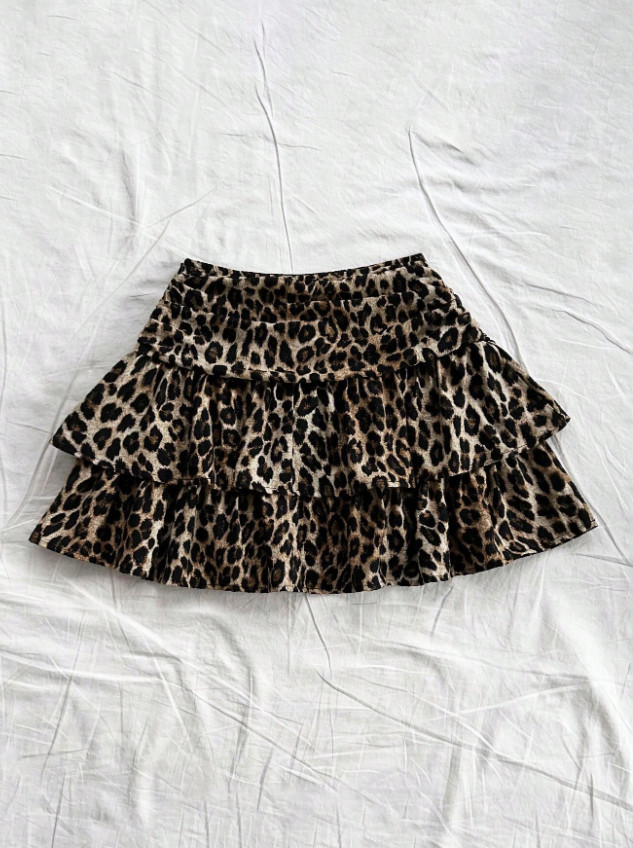 MINI SPÓDNICA ANIMAL PRINT 