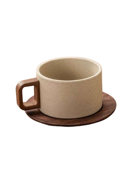 CERAMICZNY KUBEK podstawka