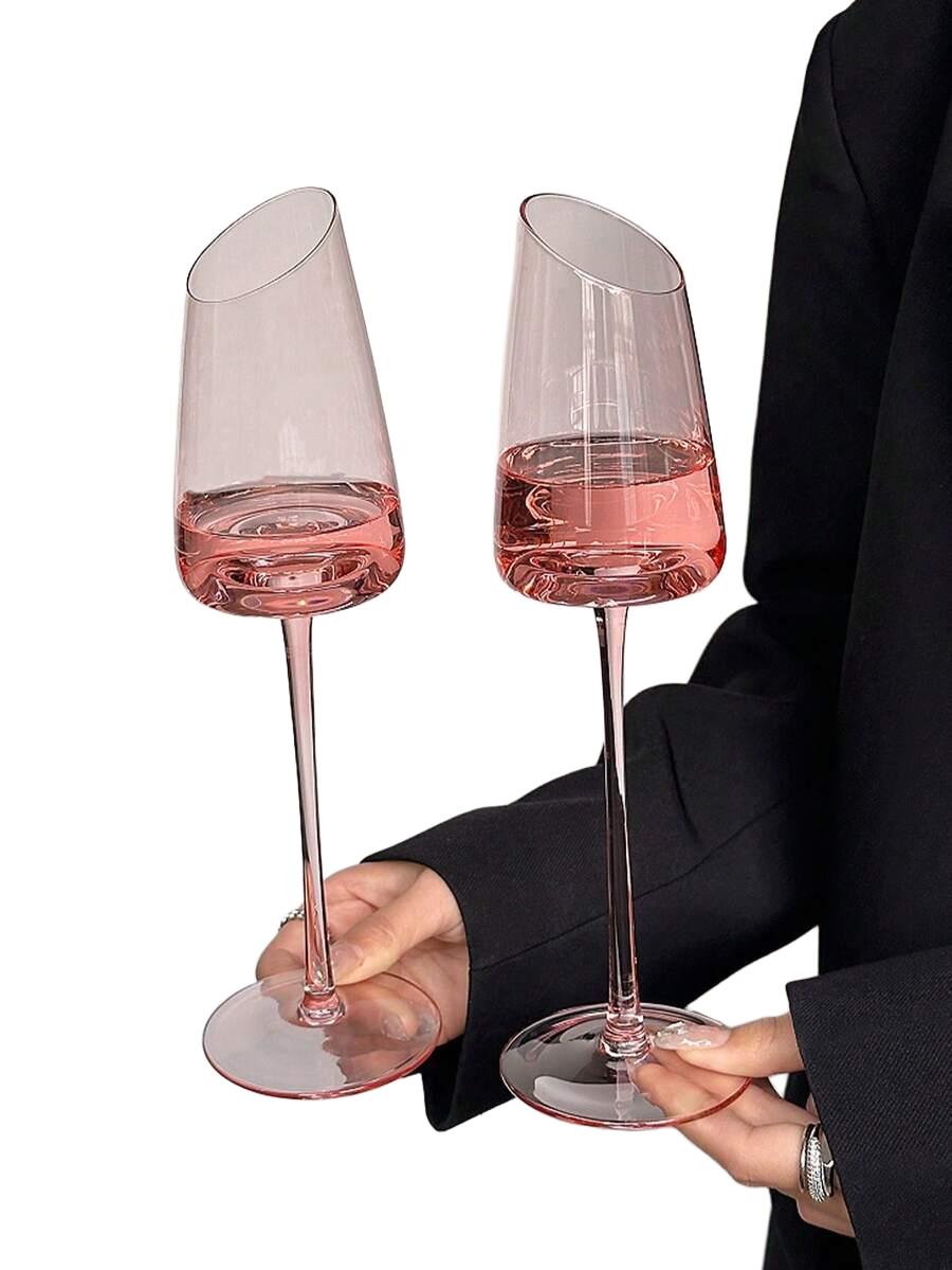 RÓŻOWY KIELISZEK 2-PACK