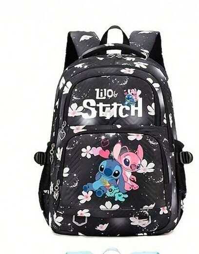 czarny plecak stitch