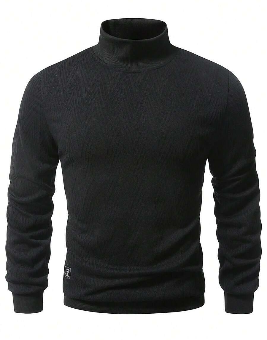 CZARNY SWETER STÓJKA