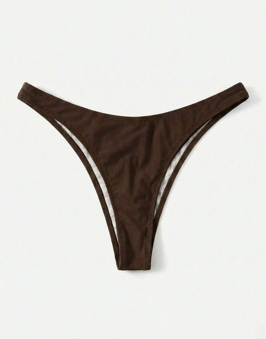 BRĄZOWY DÓŁ OD BIKINI