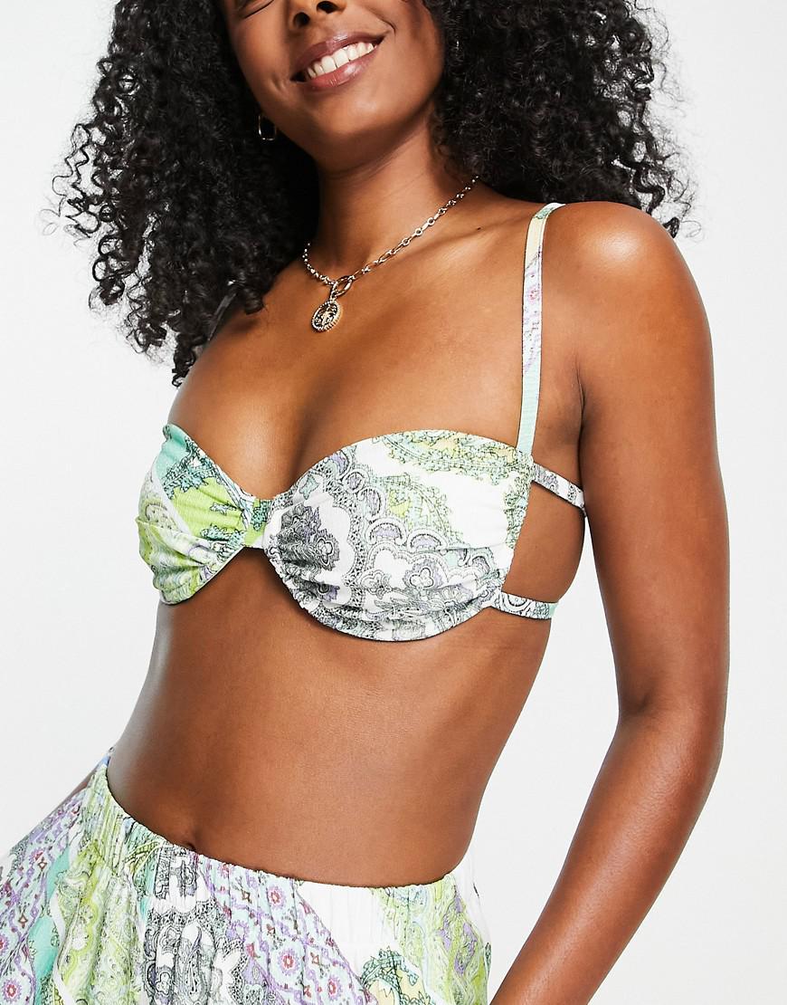 BRALET PLAŻOWY PRINT