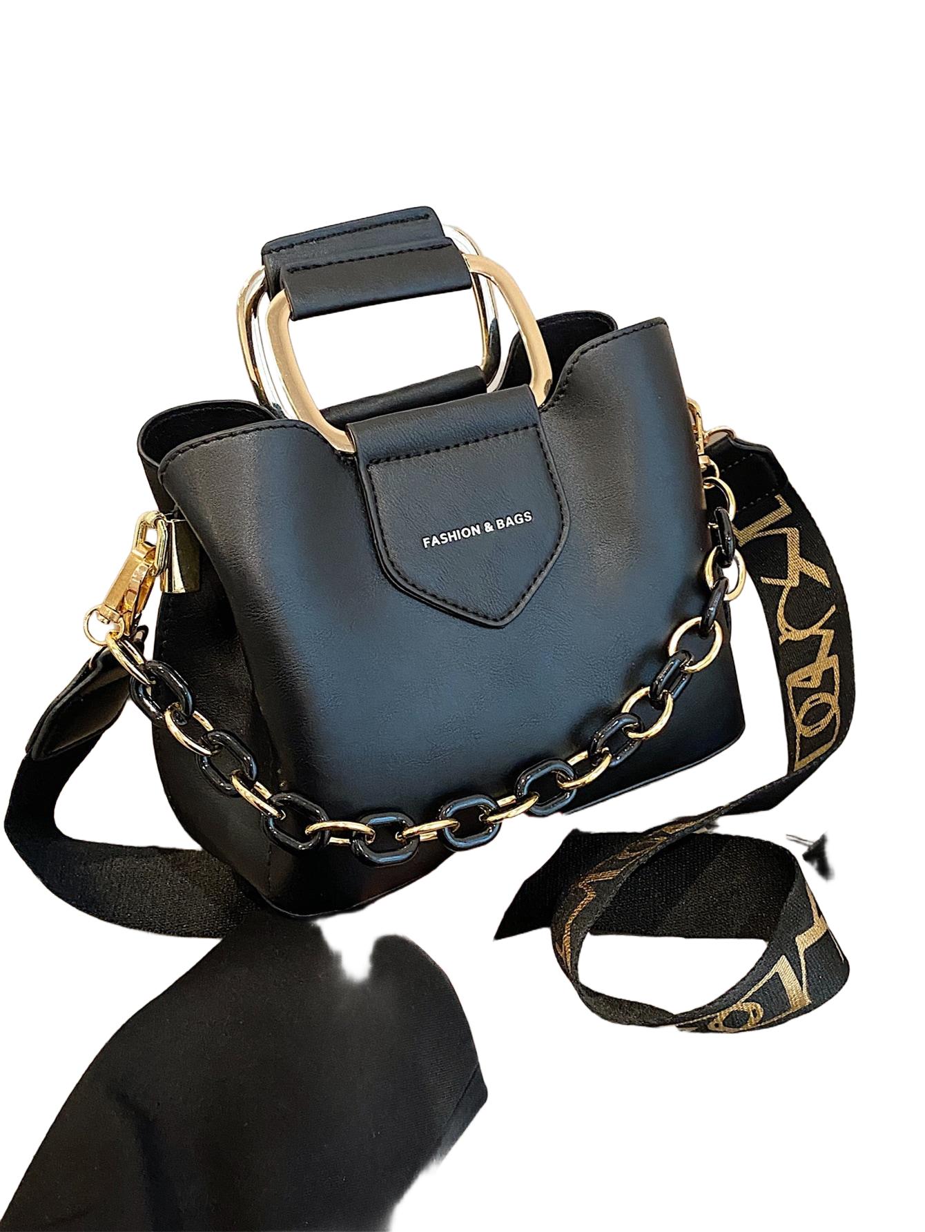 czarna torebka crossbody