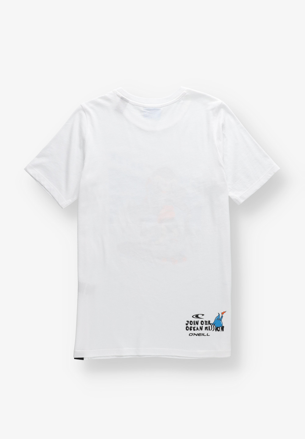 BIAŁy t-shirt KRÓTKI RĘKAW 4850029-11010