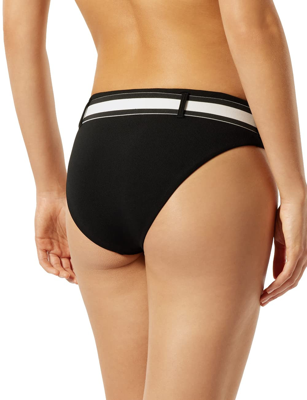 CZARNY DÓŁ OD BIKINI kontrast