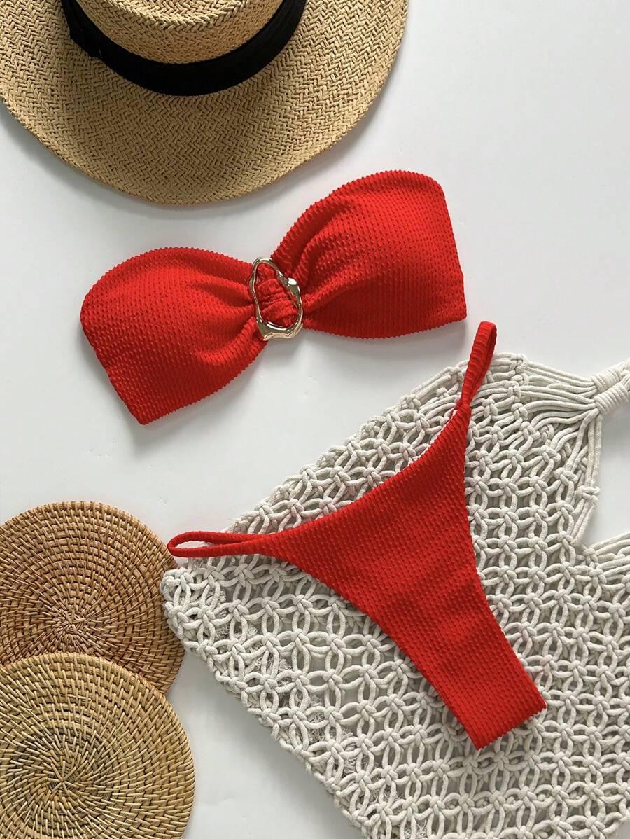 dwuczęściowy kostium kąpielowy bikini