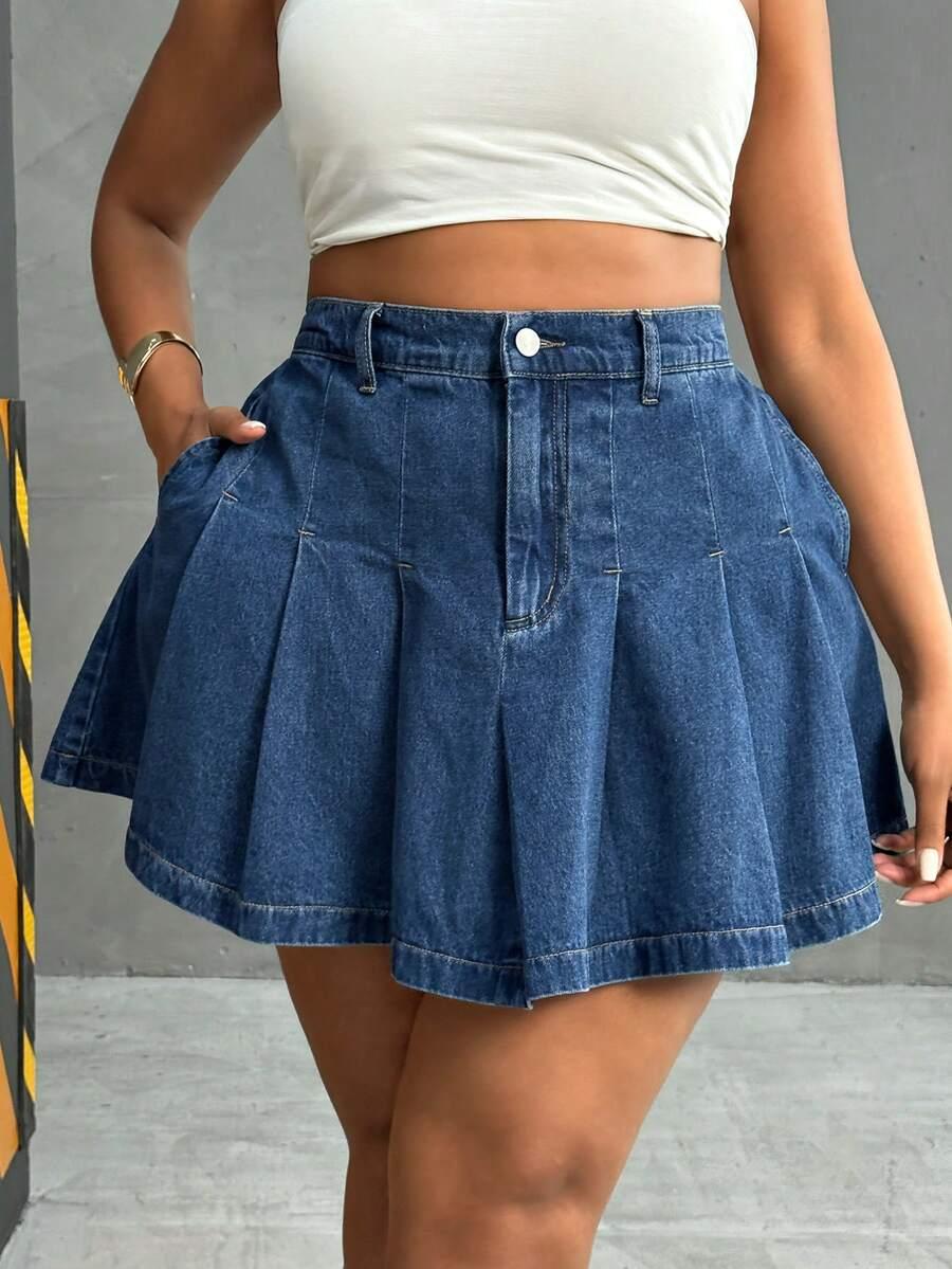 mini spódnica jeans