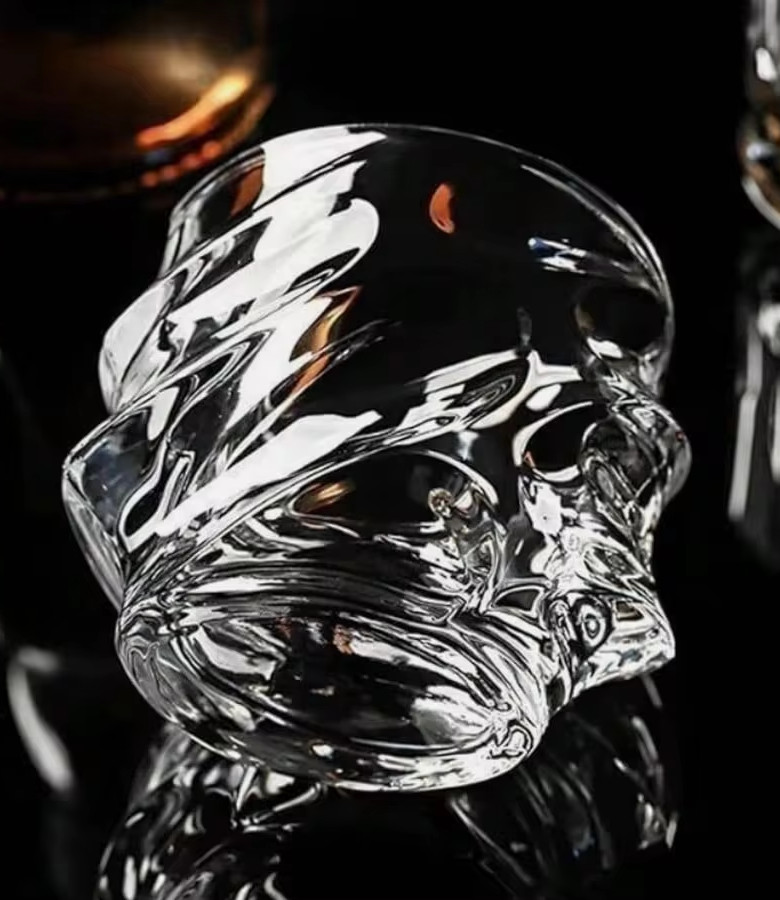 szklanki do whisky falowane tekstura 6-pack