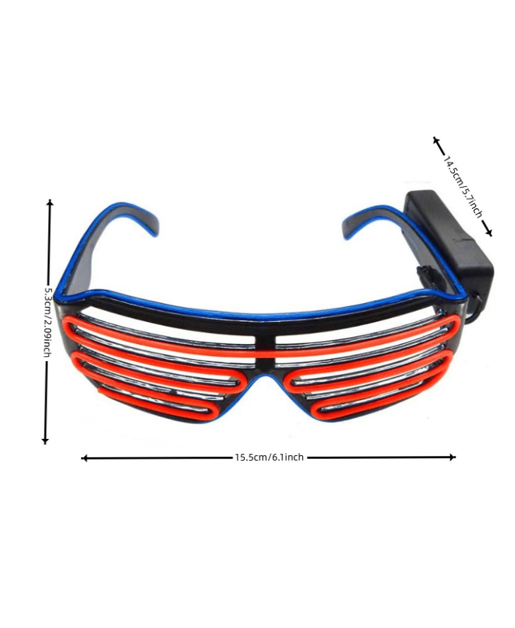 fluorescencyjne okulary led
