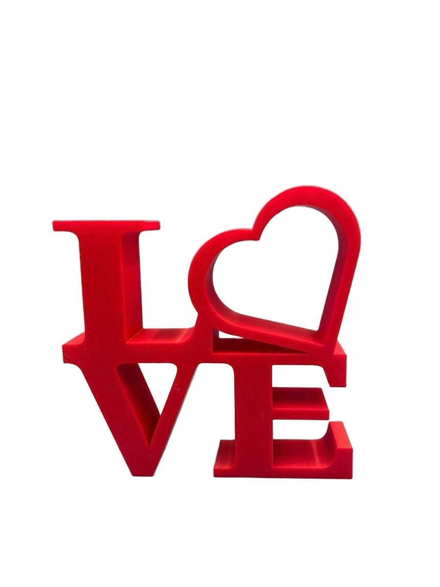 dekoracja napis love