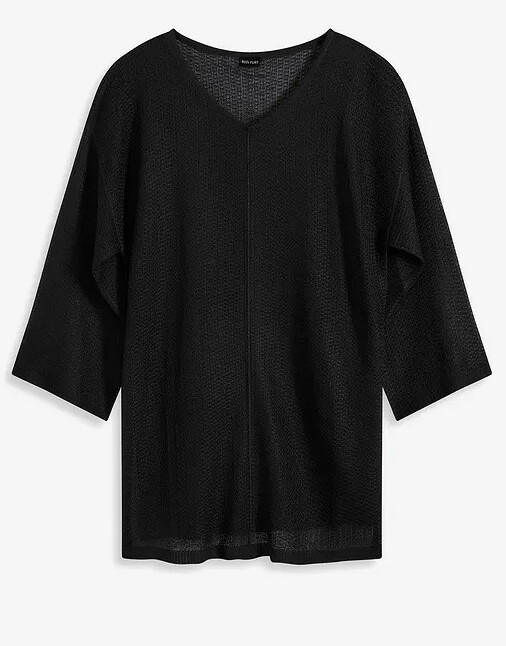 SWETER OVERSIZE AŻUROWY