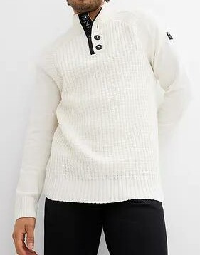 SWETER ZE STÓJKĄ