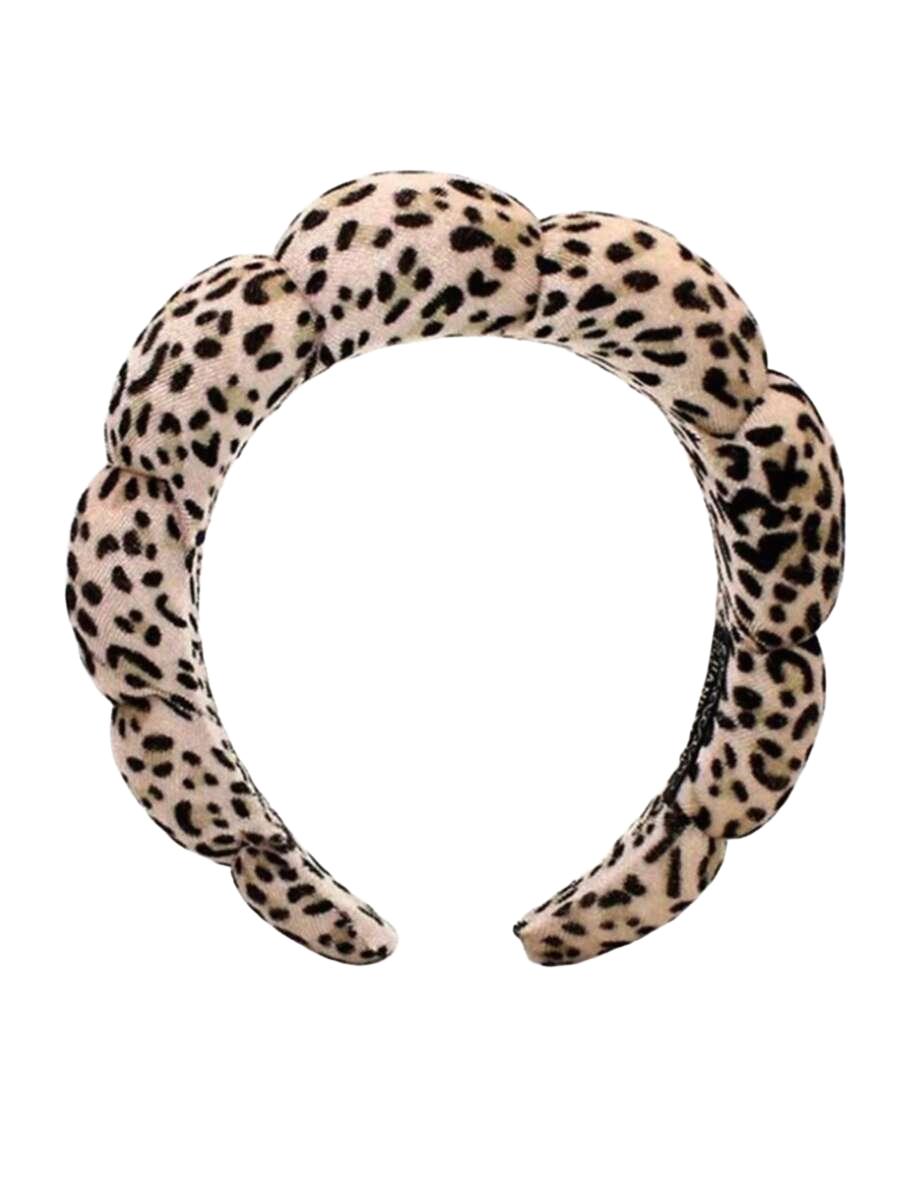 opaska do włosów animal print