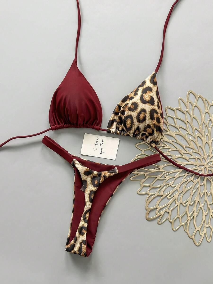 KOMPLET BIKINI ANIMAL PRINT 