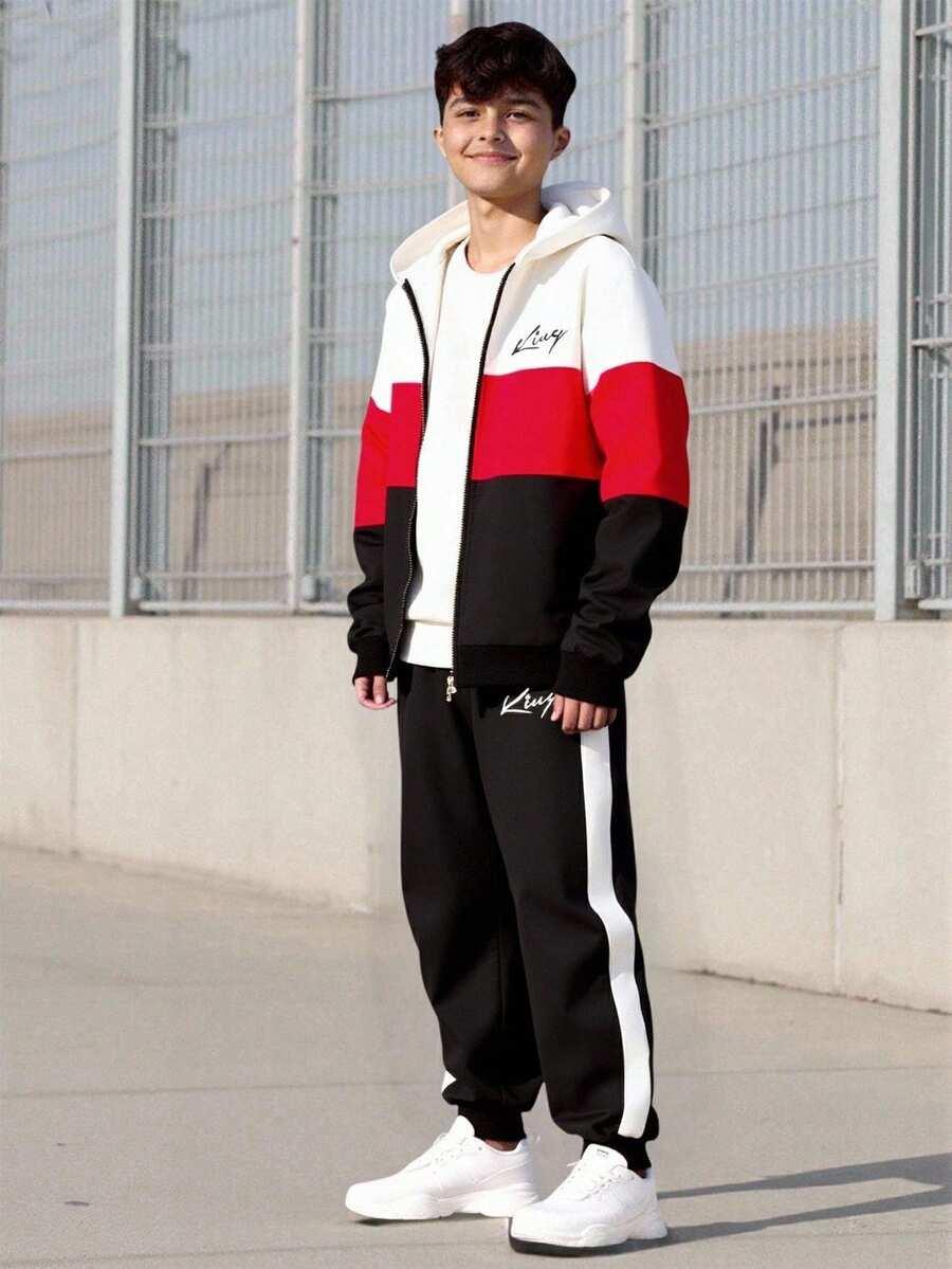 KOMPLET BLUZA SPODNIE