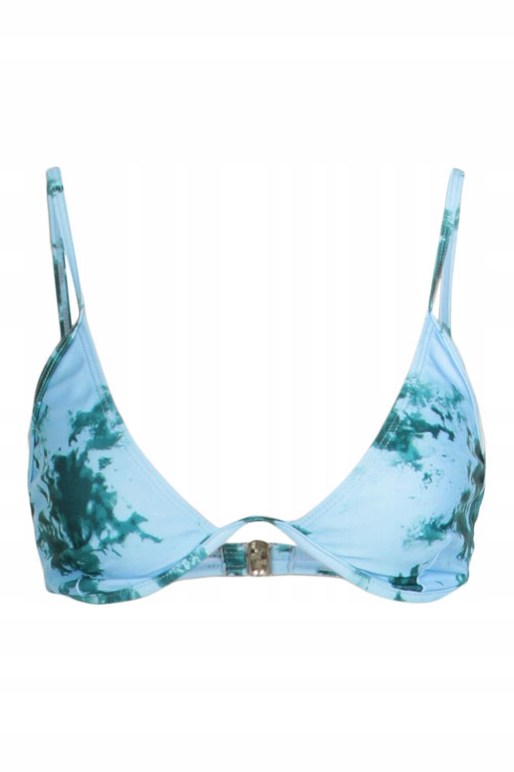 góra od bikini top print 