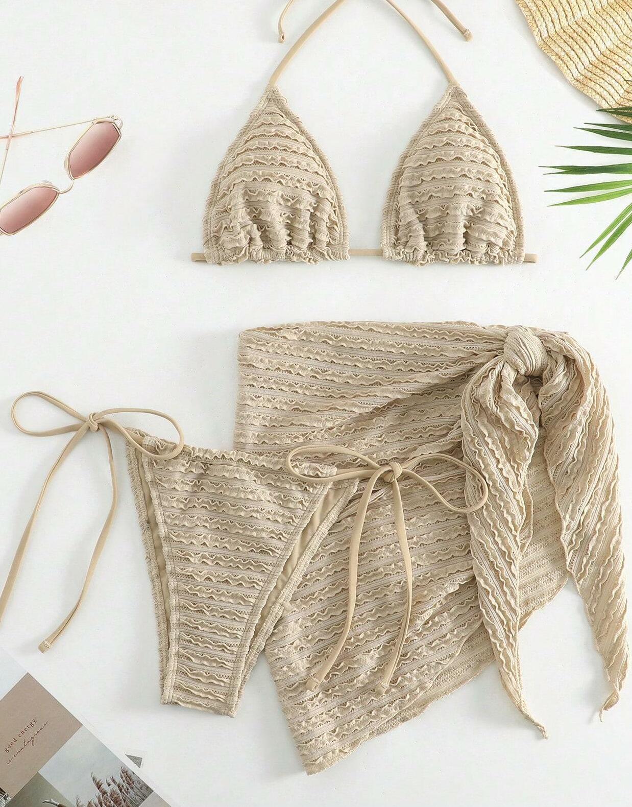 dół od bikini sarong komplet