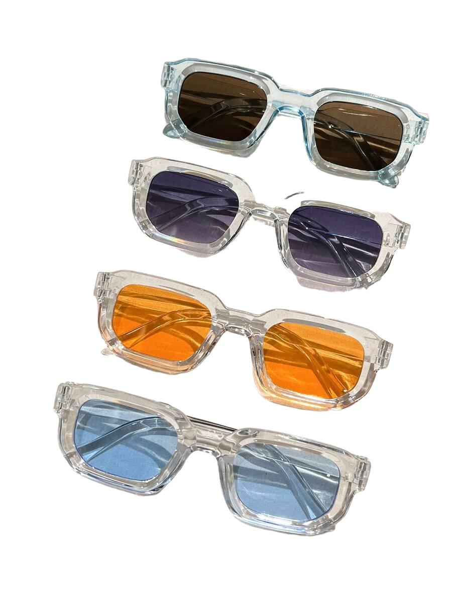kolorowe okulary przeciwsłoneczne 4-pack
