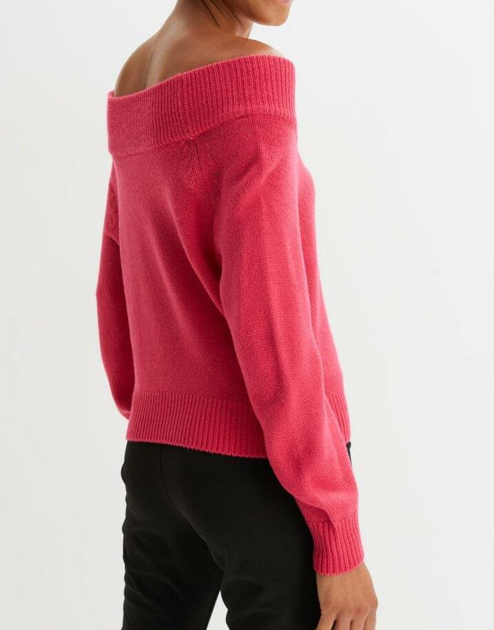 SWETER DAMSKI RÓŻOWY