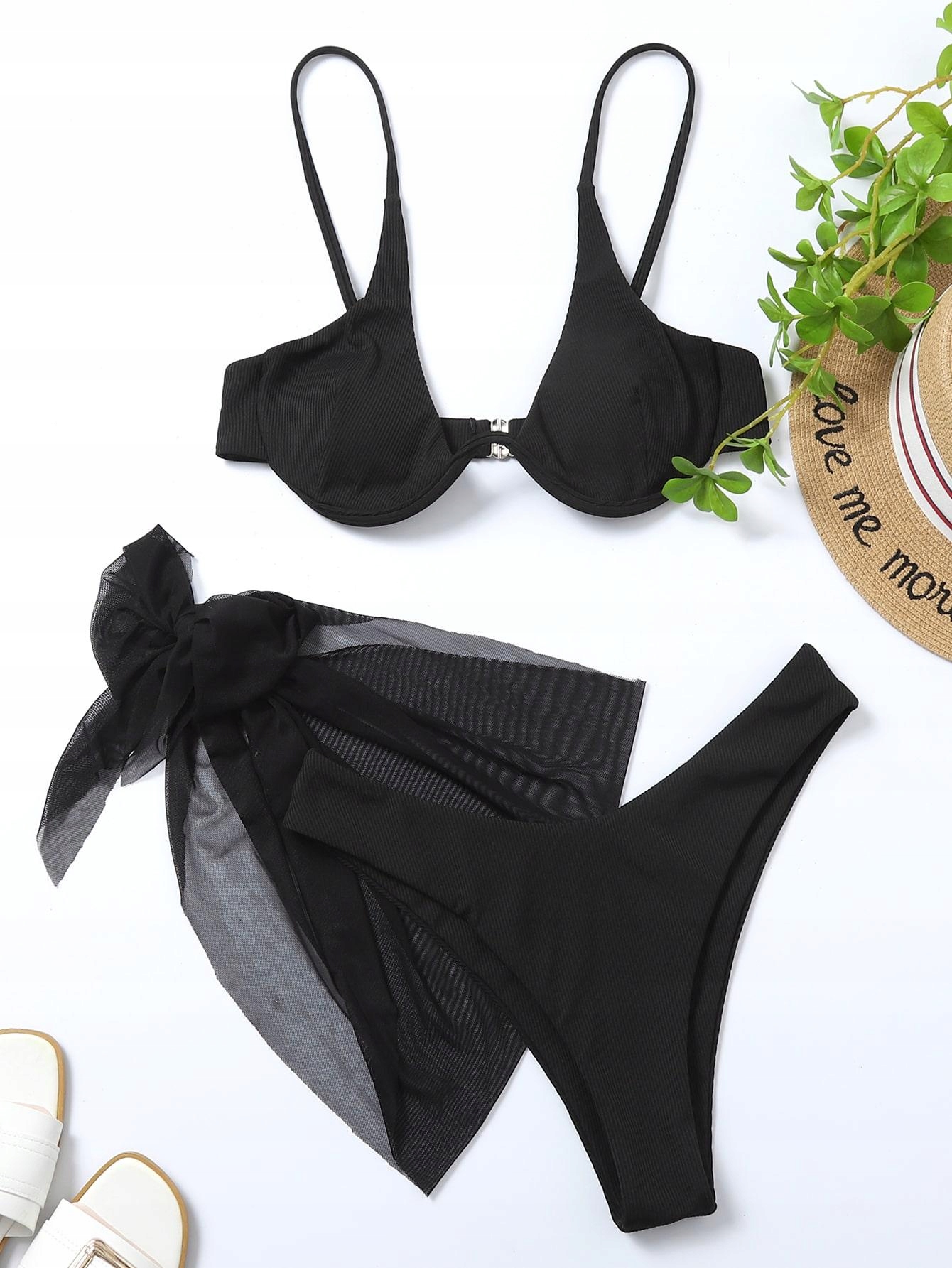góra od bikini pareo