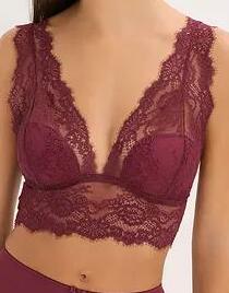 BIUSTONOSZ BRALETTE Z DELIKATNEJ KORONKI
