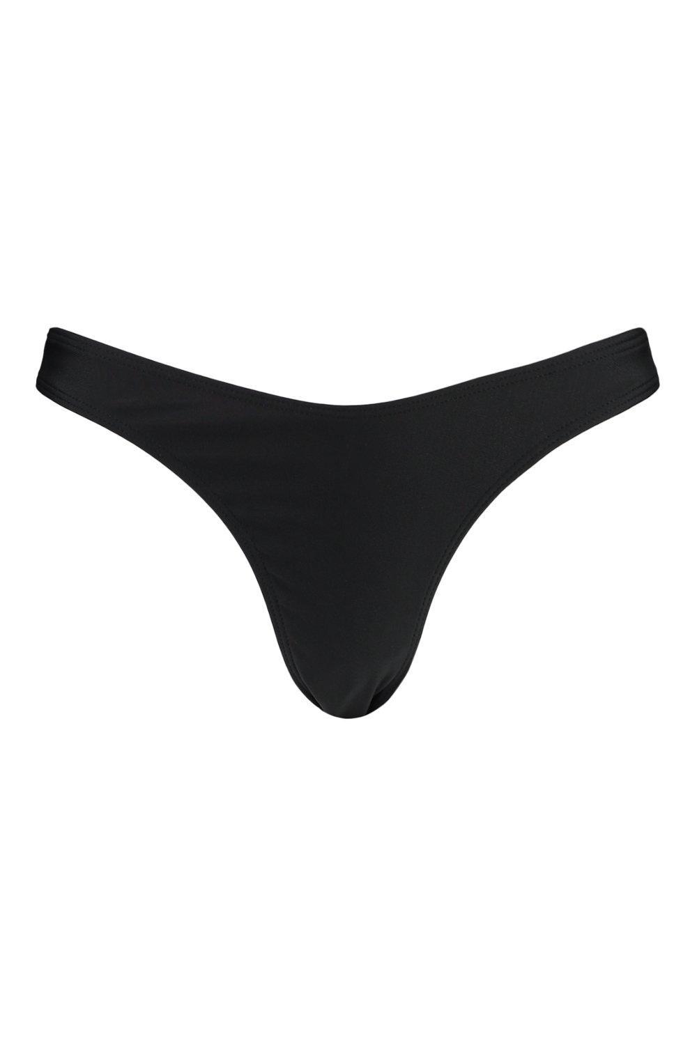 czarny dół od bikini