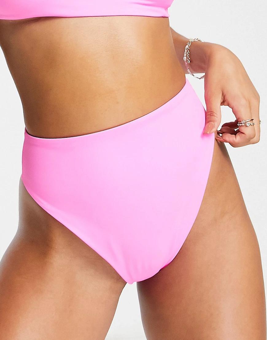 DÓŁ OD BIKINI WYSOKI STAN NEON